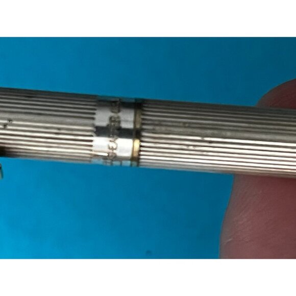 SHEAFFER Pen Set Ball and Fountain Pen Targa STERLING SILVER .925 14k nib dot - Picture 5 of 14